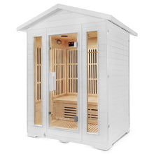 Load image into Gallery viewer, Regen8 Trio Outdoor (White) - 3 Person 2660W Infrared Sauna