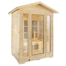 Load image into Gallery viewer, Regen8 Trio Outdoor - 3 Person 2660W Infrared Sauna