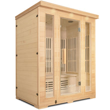 Load image into Gallery viewer, ReGen8 Trio Indoor - 3 Person Infrared Sauna (Natural)
