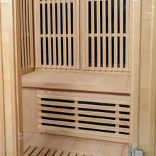 Load image into Gallery viewer, ReGen8 Trio Indoor - 3 Person Infrared Sauna (Natural)