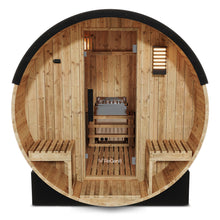 Load image into Gallery viewer, ReGen8 Venturo 4 Person Outdoor Barrel Sauna