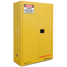 Load image into Gallery viewer, Securacell 170L AU Standards Storage Cabinet (Class 3 Flammable Liquids, Class 9 Lithium Batteries)