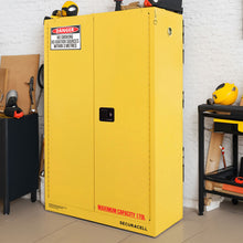 Load image into Gallery viewer, Securacell 170L AU Standards Storage Cabinet (Class 3 Flammable Liquids, Class 9 Lithium Batteries)