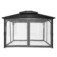 Load image into Gallery viewer, Yardtopia Aspendale 3m x 3.6m Gazebo with Mosquito Netting and Curtain