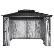 Load image into Gallery viewer, Yardtopia Aspendale 3m x 3.6m Gazebo with Mosquito Netting and Curtain