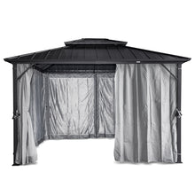 Load image into Gallery viewer, Yardtopia Aspendale 3m x 3.6m Gazebo with Mosquito Netting and Curtain