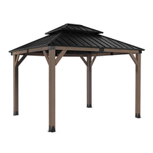 Load image into Gallery viewer, Yardtopia Maryborough 3m x 3m Timber &amp; Steel Double Hip Roof Gazebo
