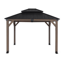 Load image into Gallery viewer, Yardtopia Maryborough 3m x 3m Timber &amp; Steel Double Hip Roof Gazebo