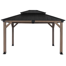 Load image into Gallery viewer, Yardtopia Maryborough 3m x 3.6m Timber &amp; Steel Double Hip Roof Gazebo