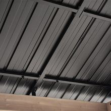 Load image into Gallery viewer, Yardtopia Oslo 2.4m x 1.8m BBQ/Grill Timber &amp; Steel Gable Roof Gazebo