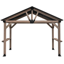Load image into Gallery viewer, Yardtopia Oslo XL 3.6m x 2.4m BBQ/Grill Timber &amp; Steel Gable Roof Gazebo