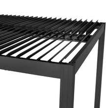 Load image into Gallery viewer, Yardtopia Elmont 3m x 4m Aluminium Adjustable Louvre Pergola (Charcoal Grey)