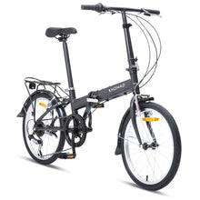 Load image into Gallery viewer, Nomad Folding Commuter Bike Grey