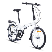 Load image into Gallery viewer, Nomad Folding Commuter Bike Pearl White