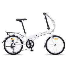 Load image into Gallery viewer, Nomad Folding Commuter Bike Pearl White