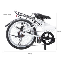 Load image into Gallery viewer, Nomad Folding Commuter Bike Pearl White