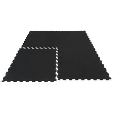 Load image into Gallery viewer, Interlocking Rubber Gym Floor Mat 10mm Set of 36