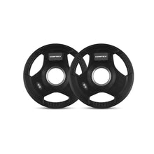 Load image into Gallery viewer, CORTEX BN-11 Exercise FID Bench + 85kg Olympic Tri-Grip Weight Plate and Dumbbell Package