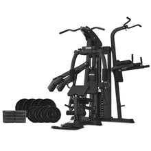 Load image into Gallery viewer, CORTEX GS7 Multi Station Home Gym with 96.5kg Weight Stack + 60kg Weight Plates Package Package