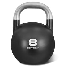 Load image into Gallery viewer, CORTEX 8kg to 32kg Commercial Steel Kettlebell V2 Package with Kettlebell Stand