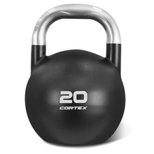 Load image into Gallery viewer, CORTEX 8kg to 32kg Commercial Steel Kettlebell V2 Package with Kettlebell Stand