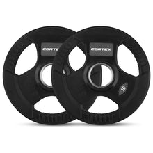 Load image into Gallery viewer, CORTEX SR-10 Squat Rack Package + 100kg Olympic Tri-Grip Weight Plates Package