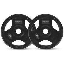 Load image into Gallery viewer, CORTEX SR-10 Squat Rack Package + 100kg Olympic Tri-Grip Weight Plates Package