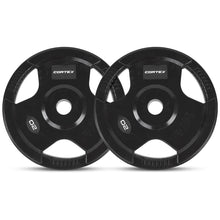 Load image into Gallery viewer, CORTEX SR-10 Squat Rack Package + 100kg Olympic Tri-Grip Weight Plates Package