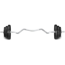 Load image into Gallery viewer, CORTEX 40kg EnduraShell Curl Bar Weight Set