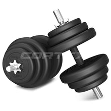 Load image into Gallery viewer, CORTEX 85kg EnduraShell Barbell &amp; Dumbbell Weight Set