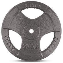 Load image into Gallery viewer, CORTEX 20kg Tri-Grip Standard Plates Fits 25mm Bars (Pair)