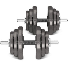 Load image into Gallery viewer, CORTEX 37.5kg Dumbbell 25mm Standard Weight Plate Set