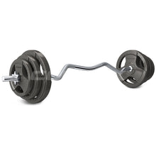 Load image into Gallery viewer, CORTEX 40kg Curl Bar 25mm Standard Weight Set