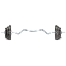 Load image into Gallery viewer, CORTEX 40kg Curl Bar 25mm Standard Weight Set