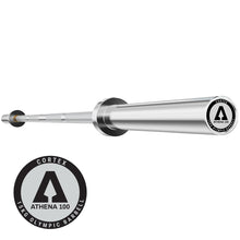Load image into Gallery viewer, CORTEX ATHENA100 200cm 15kg Womens' Olympic Barbell With Spring Collars