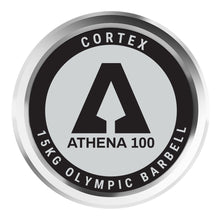 Load image into Gallery viewer, CORTEX ATHENA100 200cm 15kg Womens' Olympic Barbell With Spring Collars