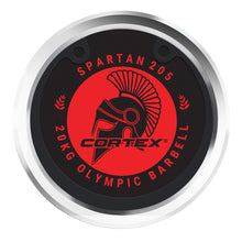 Load image into Gallery viewer, CORTEX SPARTAN205 7ft 20kg Olympic Barbell (Hard Chrome) with Lockjaw Collars