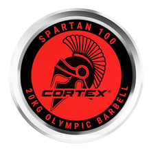 Load image into Gallery viewer, CORTEX SPARTAN100 7ft 20kg Olympic Barbell with Lockjaw Collars
