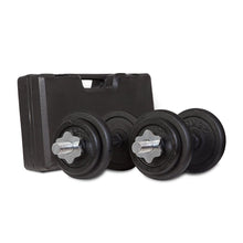 Load image into Gallery viewer, 20kg Dumbbell Set with Case