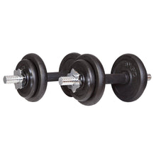 Load image into Gallery viewer, 20kg Dumbbell Set with Case