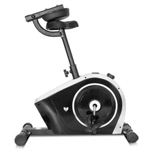 Load image into Gallery viewer, Cyclestation3 Exercise Bike with ErgoDesk Automatic Standing Desk 1500mm in White