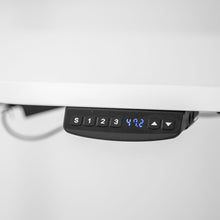 Load image into Gallery viewer, V-FOLD Treadmill with ErgoDesk Automatic Standing Desk 1500mm in White