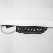 Load image into Gallery viewer, WalkingPad M2 Treadmill with ErgoDesk Automatic White Standing Desk 1500mm + Cable Management Tray