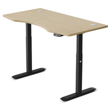 Load image into Gallery viewer, LSG Nimbus Walking Pad Treadmill + ErgoDesk Automatic Standing Desk 1500mm (Oak)