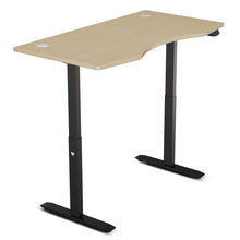 Load image into Gallery viewer, LSG Nimbus Walking Pad Treadmill + ErgoDesk Automatic Standing Desk 1500mm (Oak)