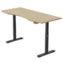Load image into Gallery viewer, LSG Nimbus Walking Pad Treadmill + ErgoDesk Automatic Standing Desk 1800mm (Oak)