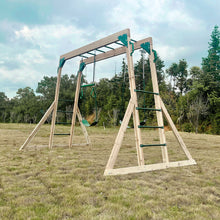 Load image into Gallery viewer, Daintree 2-in-1 Monkey Bars &amp; Swing Set
