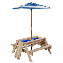 Load image into Gallery viewer, Sunrise Sand &amp; Water Table with Umbrella