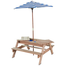 Load image into Gallery viewer, Sunrise Sand &amp; Water Table with Umbrella