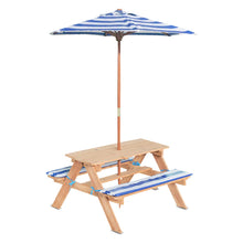 Load image into Gallery viewer, Sunset Picnic Table with Umbrella